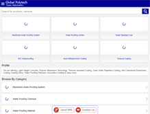 Tablet Screenshot of globalpolytech.com
